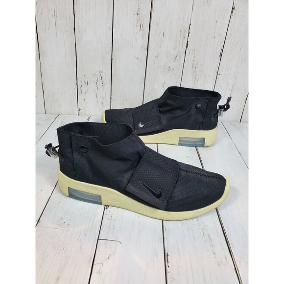 Nike Air Fear of God FOG MOC Black 2019 Mens Size 7.5 Sneaker Shoes Nice - Picture 1 of 14